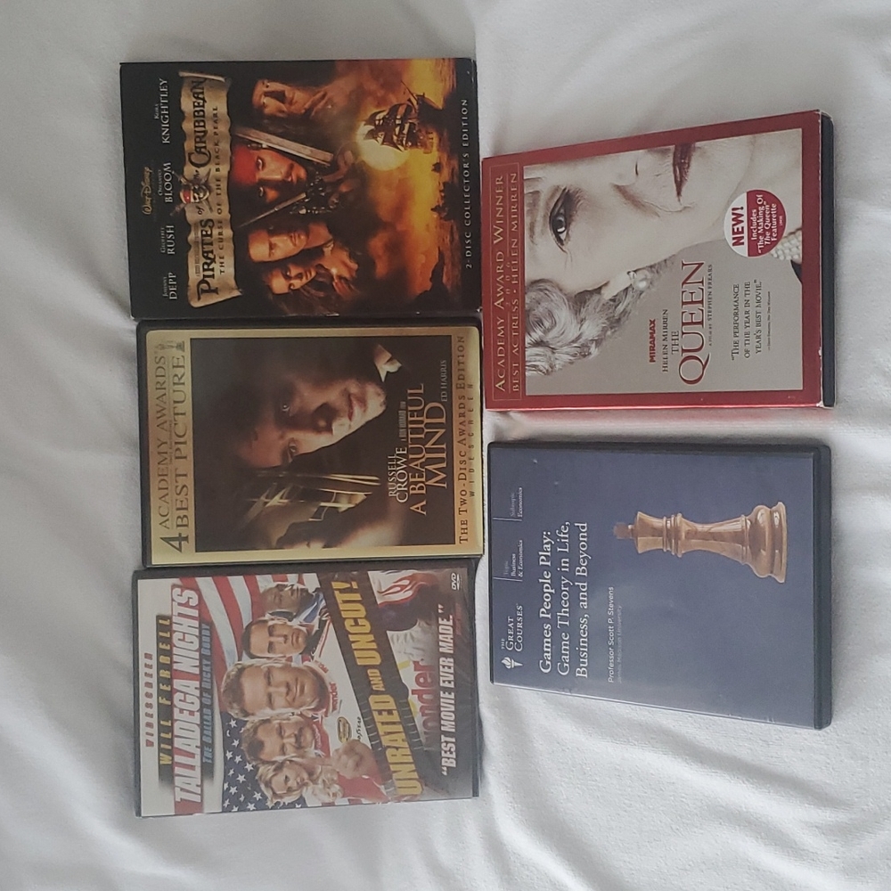 Four(4) DVD's Movie +1 DVD gift included See description below. Make an offer